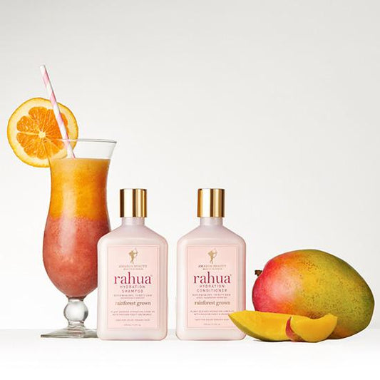 Rahua Hydration shampoo and conditioner with natural ingredients mango