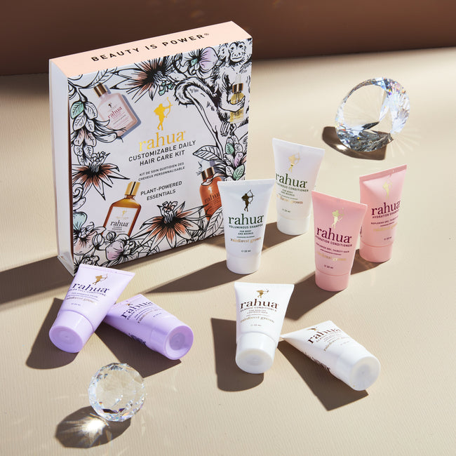 Kit giornaliero per la cura dei capelli personalizzabile Rahua