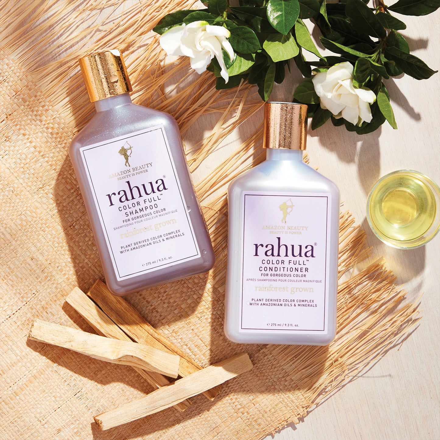 Rahua Color Full Shampoo and conditioner with oil