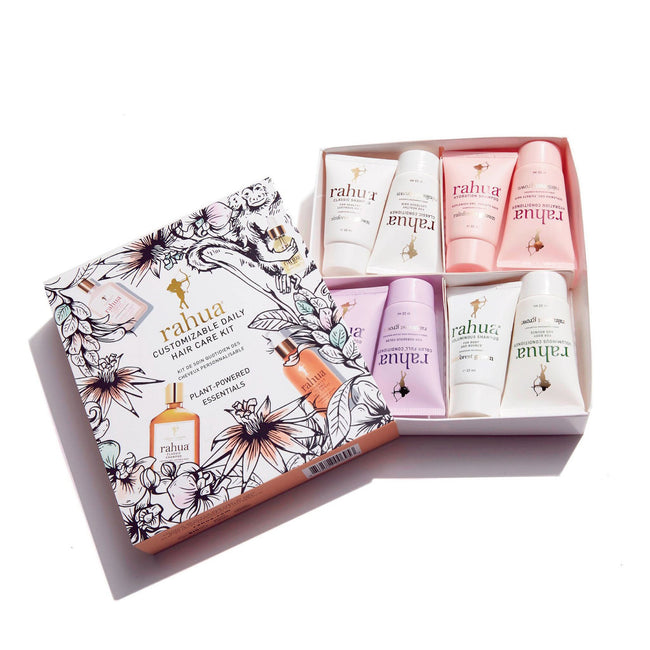 Kit giornaliero per la cura dei capelli personalizzabile Rahua